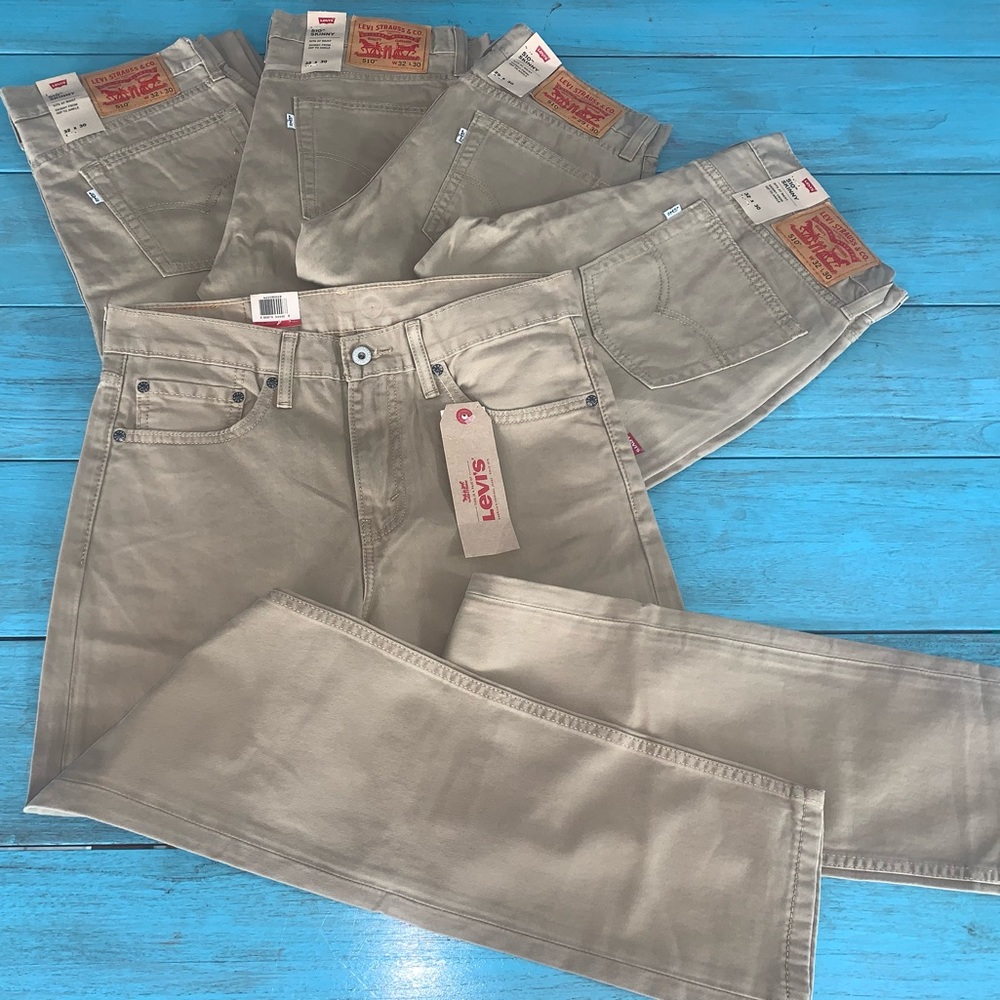 Men’s Levi’s 510 Skinny Britishy Khaki Pants